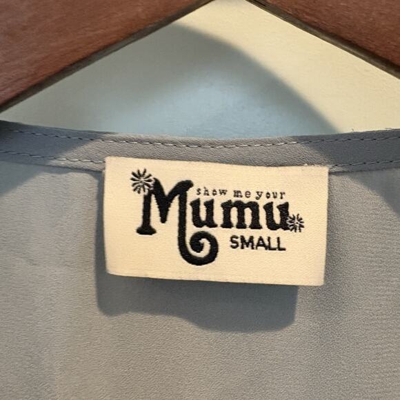 Show Me Your Mumu Roxy Romper Women Small Moss Green Plunging Tie Waist Cover Up - Picture 4 of 16